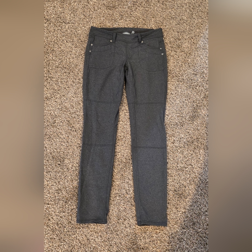 Athleta Gray Straight Leg Pants
